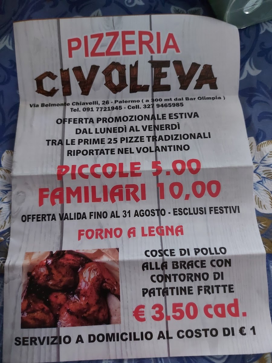 Menu Ristorante Pizzeria Civoleva-6